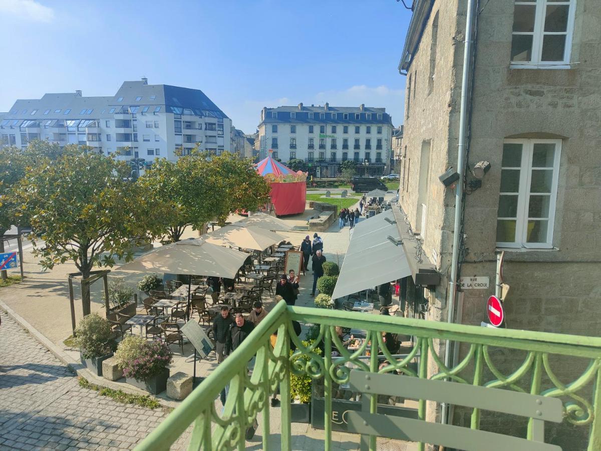 Studio Balcon De La Place Dinan Kültér fotó